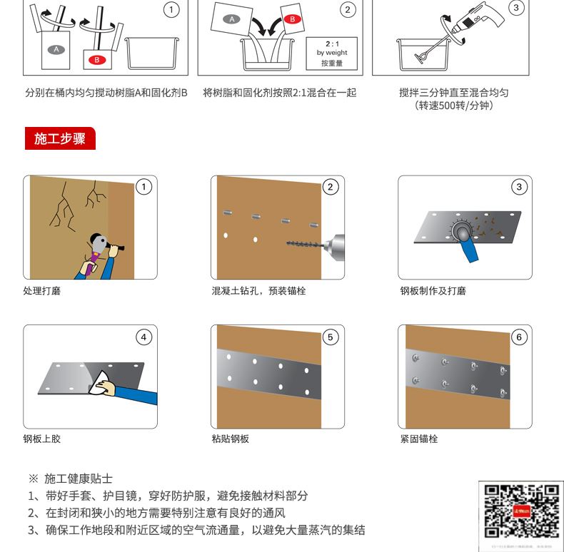 包钢祁东粘钢加固施工过程